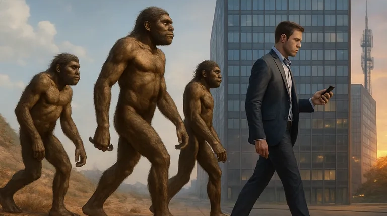 Een reis door de tijd: van de oermens tot de digitale wereld