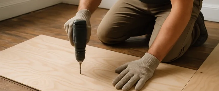 Underlayment leggen voor een goede ondergrond