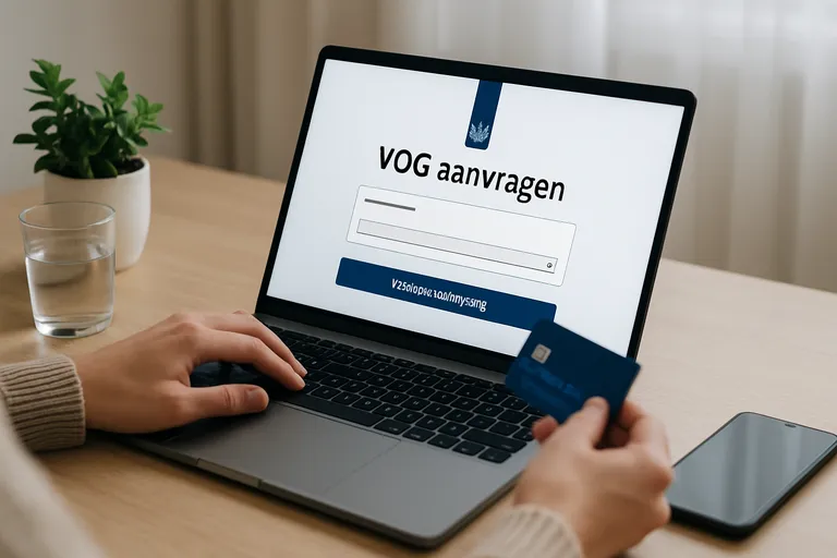 Veilig online een VOG aanvragen