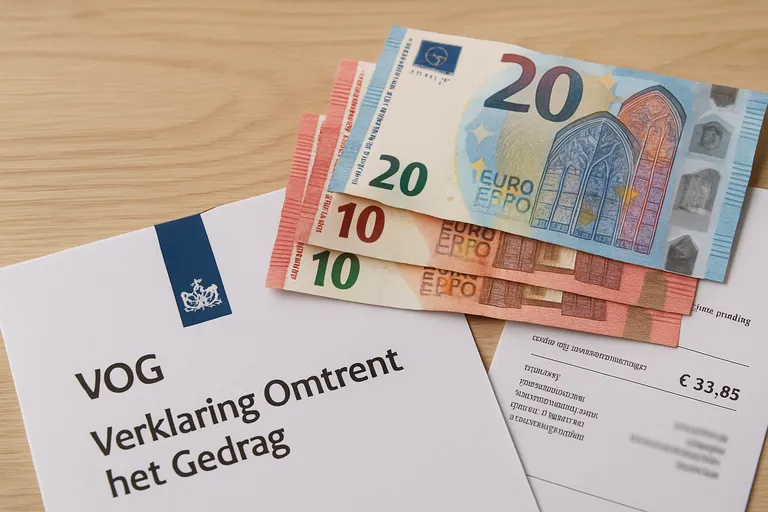 Wat zijn de kosten van een VOG aanvraag?