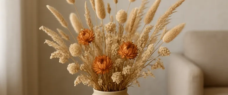 Droogbloemen als tijdloze decoratie voor jouw interieur