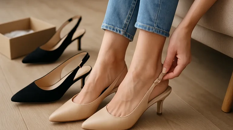 Slingbacks kopen, waar let je op voor de perfecte pasvorm